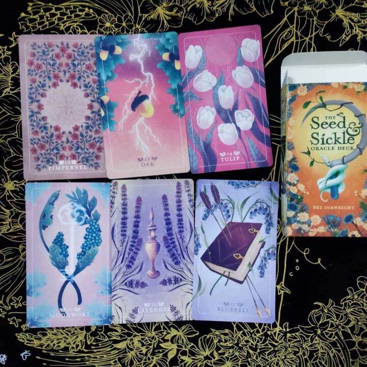 the-seed-and-sickle-oracle-card-บัตรเด็คเสี่ยงทาย-ขนาดใหญ่มาตรฐาน12x7ซม-55ไพ่ทาโรต์-ไพ่ยิปซี-ไพ่ออราเคิล-ไพ่ทาโรต์-ไพ่ยิบซี-tarot-card