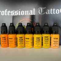 Radiant Colors Tattoo Ink 1/2 oz (0.5oz) Yellow