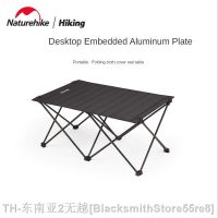 hyfvbu□  Naturehike Camping Embedded Aluminum Plate Folding roll Table Barbecue