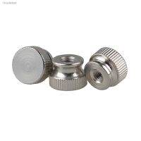 ▧ Nickel Plated Knurled Thumb Screws Nuts M3 M4 M5 M6 M8 Step Hand Nuts Blind Hole