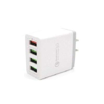 ชาร์ทบ้าน ชาร์ทไว USB 4ช่อง 4 Multi-Port Fast Quick Charge QC 3.0 USB Hub Wall Charger