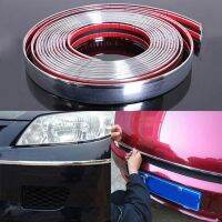 6/12/15/18/22mm Silver Chrome Molding Trim Car Door Protector Strips Window Mirror Bumper Anticollision