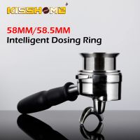 58mm/58.5mm Dosing Ring Espresso Intelligent Anti-fly Powder 304 Stainless Steel For EK43/K30 Brewing Bowl Coffee Tools Barista