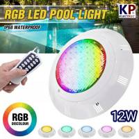 [KP] มีประกัน -ไฟสระว่ายน้ำ led RGB เปลี่ยนสี 12V-24V 12W 18W 24W ติดตั้งเป็นไฟสระน้ำ โคมไฟสระน้ำ ไฟสระน้ำ ไฟน้ำพุ ไฟใต้น้ำ pool light