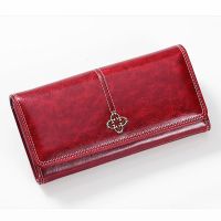 Womens Leather Wallet Woman Luxury Long Wallets Fashion Women Purses Money Bags 2022 Handbags Womens Purse Cards Holder