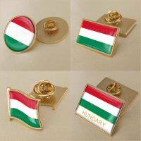 Coat of Arms of Hungary Hungarians Map Flag National Emblem National Flower Brooch Badges Lapel Pins