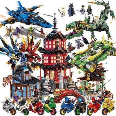 China Compatible Lego Phantom Ninja Figures Childrens Puzzle Assembled Building Blocks Toy Boy Dragon 6-14 Years Old 【AUG】