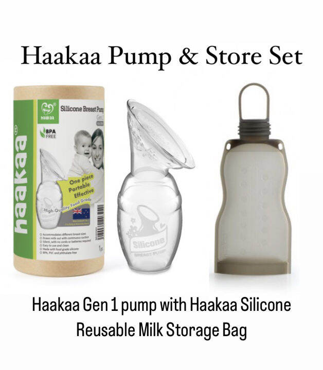 Haakaa Pump & Store Set Lazada PH