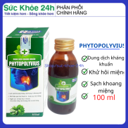 DUNG DỊCH KHÁNG KHUẨN PHYTOPOLYVIUS- Làm sạch khoang miệng