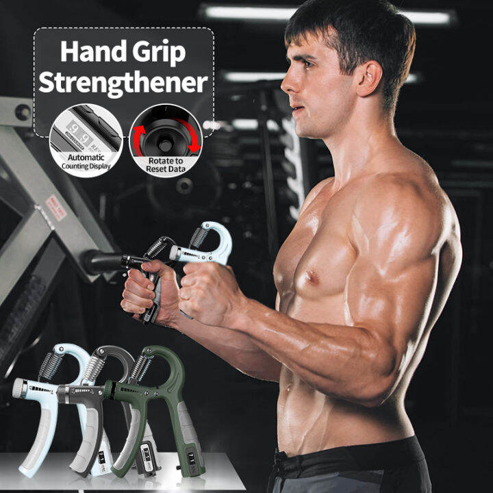 Hand Gripper Adjustable Resistance 560Kg Countable Hand Grip Strength