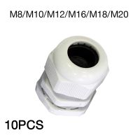 【cw】 10pcs Cable Joint IP68 M12 Plastic Outlet Locking !