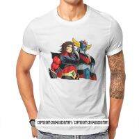 Ufo Robot Goldrake Grendizer Anime Actarus T Shirt Vintage Adults Plus Size MenS Clothing Harajuku Tee Shirt 【Size S-4XL-5XL-6XL】