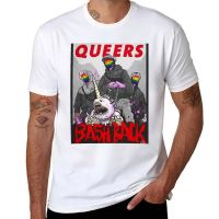 New Queers Bash Back T-Shirt oversized t shirt Tee shirt animal print shirt for boys plain t-shirt fitted t shirts for men 4XL 5XL 6XL