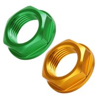 【LZ】 Front Wheel Axle Nut Motorbike Wheel Axle Nut M18x1.5 Replacement for KAWASAKI KX125 04-08 for Refit