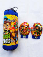 ชุดนวมชกมวยของเล่นเด็ก Punching Bag ลายจากการ์ตูนเรื่องดัง ลายลิขสิทธิ์แท้ พัฒนาทักษะด้านการใช้สายตา ด้านการเคลื่อนไหวของร่างกาย