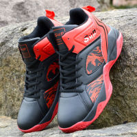 High Quality Trendy Student Shoes Shock Absorption Mens Shoes Skidproof Basketball Shoes Mens Wearable Sports Shoes