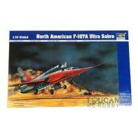 ทรัมเป็ตเตอร์01605 1/72อเมริกาเหนือ F-107A ชุดโมเดลเครื่องบินอัลตร้า Sabre แบบคงที่ TH05350-SMT2