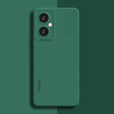 เคสซิลิโคนนิ่ม สีพื้น สําหรับ TECNO CAMON 19 Pro 5G NEO 18P 18T 18 9 Pro QC7311709