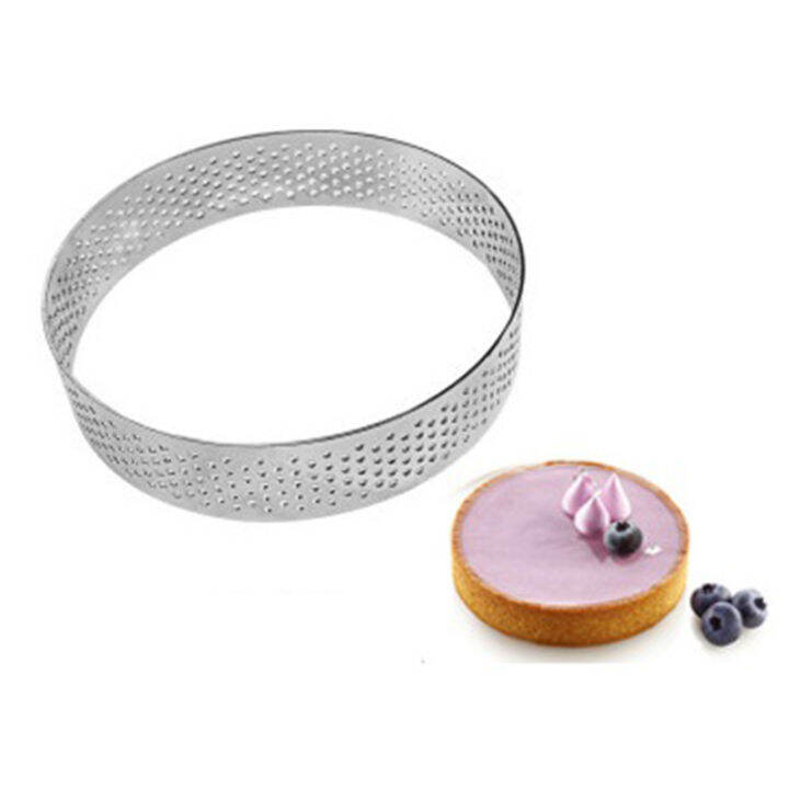 5pcs-circular-tart-ring-dessert-stainless-steel-perforation-fruit-pie-quiche-cake-mousse-mold-kitchen-baking-mould