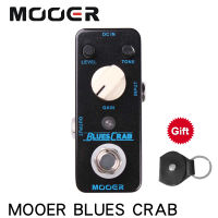 MOOER MBD1 BLUES CRAB Blues Overdrive Guitar Effect Pedal True Bypass Electric Guitar Pedal Full Metal Shell Guitar Accessories