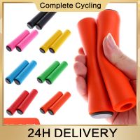 2 Pcs Mountain Bicycle Handlebar Grips MTB Road Bike Soft Silicone Anti-slip Grips PVC Handle Grip Bar Cover Bike Accessories Handlebars