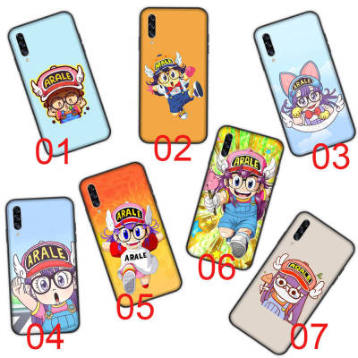 Dr. Slump Arale อ่อนนุ่ม ซิลิโคน เคสโทรศัพท์ หรับ OPPO  Black ปก