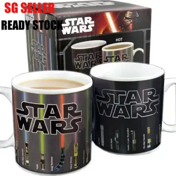 Star WarsLogo Heat Reveal Lightsabers 20oz Ceramic Mug
