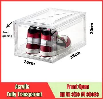 Transparent shoe box on sale lazada