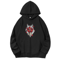 Princess Mononoke Princess Mononoke Hayao Miyazaki Studio Ghibli Uni graphic Hooded sweatshirts cotton Man sweatshirts