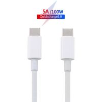 【Big-Sales】 A PlusY 2M PD 100W USB C ไปยัง USB C สายชาร์จสำหรับ96W 87W 61W 13 "15" Macbook