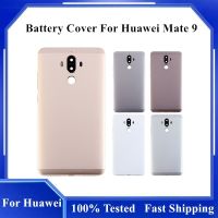 ฝาหลังสำหรับ Huawei Mate 9โลหะด้านหลังเคสด้านหลังที่อยู่อาศัยประตูฝาหลังมีเลนส์กล้องปุ่มปรับระดับเสียง