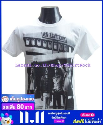 เสื้อวง LED ZEPPELIN เลด เซพเพลิน ไซส์ยุโรป เสื้อยืดวงดนตรีร็อค เสื้อร็อค  LZN8064 ฟรีค่าส่ง