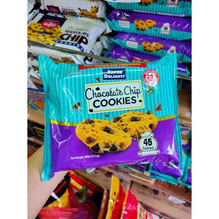 Jannia SUPER DELIGHTS CHOCOLATE CHIP COOKIES 400G | Lazada PH