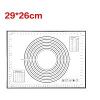 【✔In stock】 zhangjunbo แผ่นรองอบทำจากซิลิโคนสำหรับเครื่องมือตกแต่งเค้กแผ่นเกี๊ยวแบบนอนสติ๊กอุปกรณ์แป้งขนมปังขนมอบ