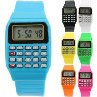 【CW】 Children Calculator Silicone Date Multi-Purpose Keypad Wrist