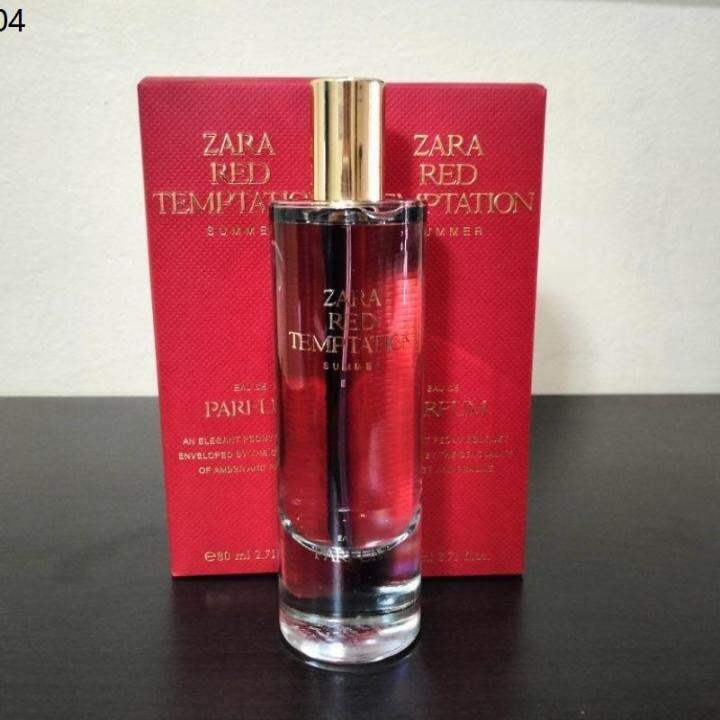 ♖Zara Red Temptation Summer EDP 80ml (Limited Edition)☃ Lazada