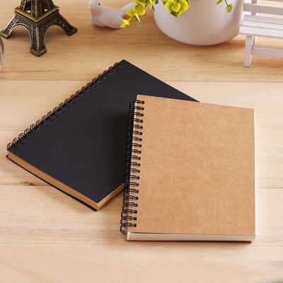 Sketchbook Blank Pages Graffiti Notebook 50 Sheets/100 Paper Hardcover for Students Office Stationery School Supplies