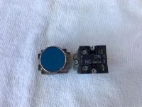 ekapab inter BLUE PUSH BUTTON SWITCH 1NC. D=22mm. NP2-BA61 /1ชิ้น