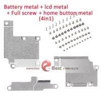 1ชุดที่ยึดจานฝาครอบพร้อมสกรูเต็มสำหรับ Iphone 7 6 8 6S บวก5 5S 5c หน้ากล้องจอแอลซีดีหน้าจอสัมผัสที่ยึดโลหะสายเคเบิลงอได้