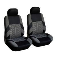 Universal Auto Seat Breathable Cover Vehicle Embossed Polyester Cloth Foam Seat Protector 9 Pcs set