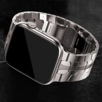 ✳ Link Wristband for Apple Watch Ultra 49mm Band 45mm 44mm 41mm 40mm Stainless Steel Bracelet iWatch 8 7 6 5 4 SE Correa 42mm 38mm