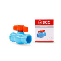 บอลวาล์ว PVC SCG สีฟ้า