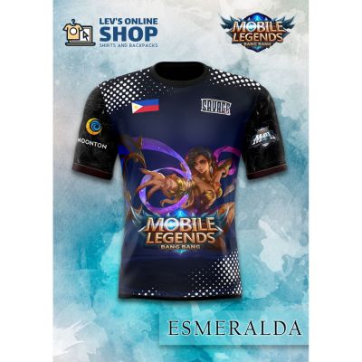 Mobile Legends ML Shirt  - Esmeralda - Excellent Quality Full Sublimation T Shirt
