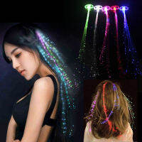 【cw】1Pcs LED Flashing Hair id Glowing Luminescent Hairpin Hair Ornament Girls LED Novetly Toys New Year Party Christmas 35cm !