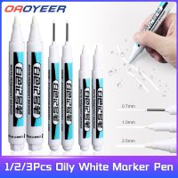 【CW】 1/2/3Pcs Oily Graffiti Pens Permanent Gel Tire Painting Notebook Tyre Tread Environmental