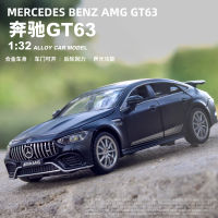 รถเก็บสำหรับขนาด 1:32 D Iecast for Mercedes-Benz GT63S AMG โลหะรุ่นรถแสงเสียงของเล่น