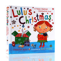 Imported original English picture books lulu S Christmas hardcover flip operation book Lulus Christmas LULUs series childrens English Enlightenment cognitive Picture Book Christmas English picture book