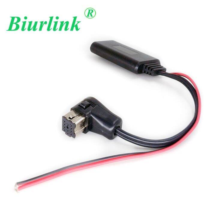 Biurlink 11Pins IP BUS IN Wireless Bluetooth Module Audio Music Receiver Aux Adapter Cable For