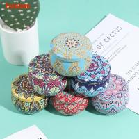 [Purelove] New Candy Box Drum-Shaped Cookie Box Party Supply Tea Pot Tin Box Jewelry Box