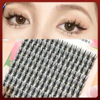 RIBHVU 10 Rows D Curl ส่วนขนตา ละครดราม่า หนาขึ้น ที่3D คลัสเตอร์คลัสเตอร์ ขนตาส่วนบุคคล